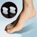 2Pcs=1Pair Silicone Toes Separator Bunion Bone Ectropion Adjuster Toes Outer Appliance Foot Care Tools Hallux Valgus Corrector