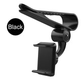 Fimilef Universal Car Phone Clip Holder Sun Visor Mount Cell Phone Holder Stand for iPhone GPS Bracket Mobile Car Phone Holders