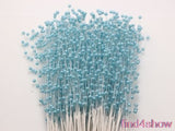 20 Bunch Pearl Flower Stem Beads Garland Sprays Bridal Bouquet Wedding Party