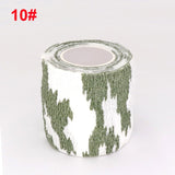 4.5m Camouflage Elastic Wrap Tape Hunt Disguise Elastoplast Self Adhesive Sports Protector Knee Finger Ankle Athletic Bandage