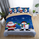 3D Printed Merry Christmas Bedding Set Queen/Twin/King Size  Christmas Decoration for Home