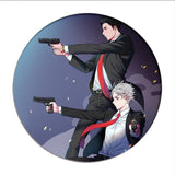 1pcs Manga Haikyuu!! Cosplay Badges Hinata Shoyo Brooch Pins 58mm Japan Anime Collection Badge for Backpacks Clothes