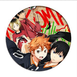 1pcs Manga Haikyuu!! Cosplay Badges Hinata Shoyo Brooch Pins 58mm Japan Anime Collection Badge for Backpacks Clothes