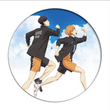1pcs Manga Haikyuu!! Cosplay Badges Hinata Shoyo Brooch Pins 58mm Japan Anime Collection Badge for Backpacks Clothes