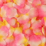 2000 Pcs Artificial Rose Petals Wedding Petalas Colorful Silk Flower Accessories