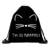 Mutilcolor Fashion School Drawstring backpack Bag Shoe Backpack Oxford women solid drawstring bags with string