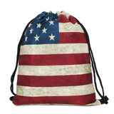 Mutilcolor Fashion School Drawstring backpack Bag Shoe Backpack Oxford women solid drawstring bags with string