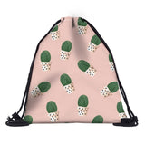 Mutilcolor Fashion School Drawstring backpack Bag Shoe Backpack Oxford women solid drawstring bags with string