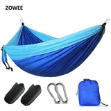 Camping Parachute Hammock Survival Garden Outdoor Furniture Leisure Sleeping Hamaca Travel Double Hammock 300*200cm