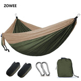 Camping Parachute Hammock Survival Garden Outdoor Furniture Leisure Sleeping Hamaca Travel Double Hammock 300*200cm