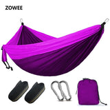 Camping Parachute Hammock Survival Garden Outdoor Furniture Leisure Sleeping Hamaca Travel Double Hammock 300*200cm