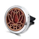 Car Air Freshener Car Perfume Diffuser Clip Car Air Auto Vent Freshener Essential Oil Perfume Locket Natural Wood C011