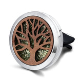 Car Air Freshener Car Perfume Diffuser Clip Car Air Auto Vent Freshener Essential Oil Perfume Locket Natural Wood C011