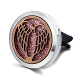 Car Air Freshener Car Perfume Diffuser Clip Car Air Auto Vent Freshener Essential Oil Perfume Locket Natural Wood C011
