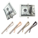 Metal Bifold Money Clip Bar Cash Holder