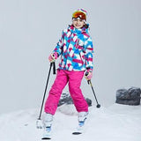 -30 degree Children clothing Set boys girl kids snowboard ski suit Waterproof outdoor sports jacket pants clothes snowsuit teen - shopwishi 