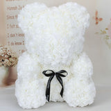 Wedding Flower Bear Decoration Handmade Flowers Cute Fashion Artificial Ornaments Doll Valentines Wedding Flower Basket
