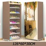 Minimalist Multi Layer Shoe Cabinet DIY Home Shoe Rack Shoe Stand Holder With Waterproof Non-woven Cloth Dustproof Shoe Rack
