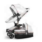 Aulon/Dearest Luxury Baby Stroller 3 in 1 High land-scape  Fashion Carriage