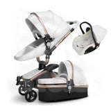 Aulon/Dearest Luxury Baby Stroller 3 in 1 High land-scape  Fashion Carriage