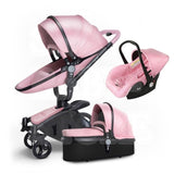 Aulon/Dearest Luxury Baby Stroller 3 in 1 High land-scape  Fashion Carriage