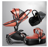 Aulon/Dearest Luxury Baby Stroller 3 in 1 High land-scape  Fashion Carriage