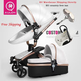 Aulon/Dearest Luxury Baby Stroller 3 in 1 High land-scape  Fashion Carriage