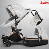 Aulon/Dearest Luxury Baby Stroller 3 in 1 High land-scape  Fashion Carriage