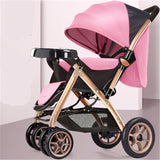 Multifunctional Baby Stroller 3 in 1 Luxury Folding Light carrying belt Suit for Lying Seat bassinet infant carriage bassinet