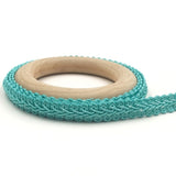 5Meter 12mm Curve Cotton Lace Trim Centipede Braided Ribbon Fabric Handmade DIY Clothes Sewing Supplies Craft Accessories