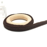 5Meter 12mm Curve Cotton Lace Trim Centipede Braided Ribbon Fabric Handmade DIY Clothes Sewing Supplies Craft Accessories