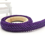 5Meter 12mm Curve Cotton Lace Trim Centipede Braided Ribbon Fabric Handmade DIY Clothes Sewing Supplies Craft Accessories