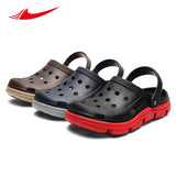Beita Summer Sandals Men Slippers Water Shoes Outdoor Mules Clogs Breathable Barefoot Sneakers Hollow Out Garden Walking Shoe 45