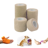 Elastoplast Adhesive Bandages Elastic Wrap Cohesive Sports Bandage Tape 1Pcs Waterproof  Medical Trauma Bandage for Dogs Horses