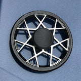 Whale Tri Fidget Hand Spinner Metal Finger Focus Toy Fidget Spinner R188 Electroplate Hybrid Bearing Toys for Children Wholesale