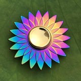 Whale Tri Fidget Hand Spinner Metal Finger Focus Toy Fidget Spinner R188 Electroplate Hybrid Bearing Toys for Children Wholesale