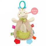 Baby Rattles Mobile Soft Baby toys for baby 0-12 month Towel Bed Bell Cute Animal Christmas Crib Newborn Stroller Montessori toy