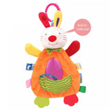 Baby Rattles Mobile Soft Baby toys for baby 0-12 month Towel Bed Bell Cute Animal Christmas Crib Newborn Stroller Montessori toy