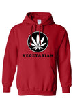 Men's/Unisex Pullover Hoodie Vegetarian Life Style