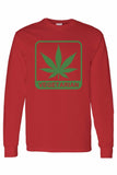 Men's/Unisex Funny "Vegetarian" Long Sleeve T-shirt