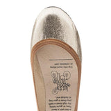 Rosie Gold Doll Shoes
