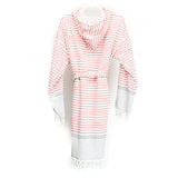 Red 100% Cotton Peshtemal Ultra Soft Robe