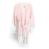 Red 100% Cotton Peshtemal Ultra Soft Robe