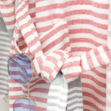 Red 100% Cotton Peshtemal Ultra Soft Robe