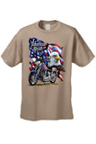 Men's/Unisex T Shirt USA Flag American Pride