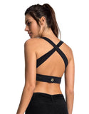 SPORTS BRA 11 CROSSED BLACK