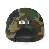 Tattoo Anchor Wool Blend Snapback (Camo)