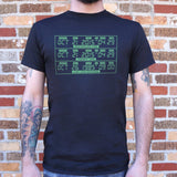Time Travel Panel T-Shirt (Mens)