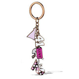 TK2717 IP Coffee light Stainless Steel Key Ring