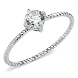 TK3604 No Plating Stainless Steel Ring with AAA